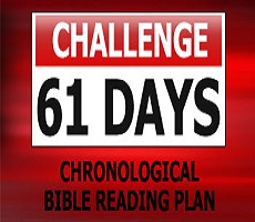 Chronological Bible Reading for 61 Days