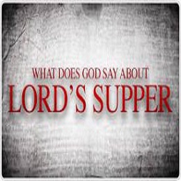 Reasons why we partake of the Lord's Supper