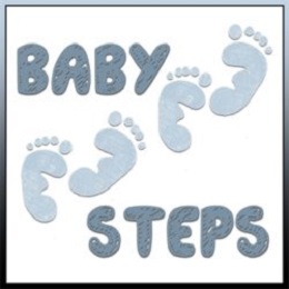 Baby Steps when accepted Jesus and rely on the Holy Spirit