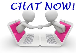 Chat with a Live Person 