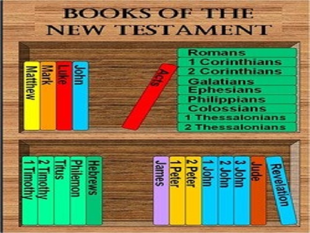 Divisons of the New Testament 